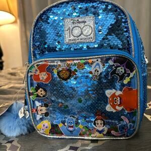 Disney 100 sequins backpack mini
